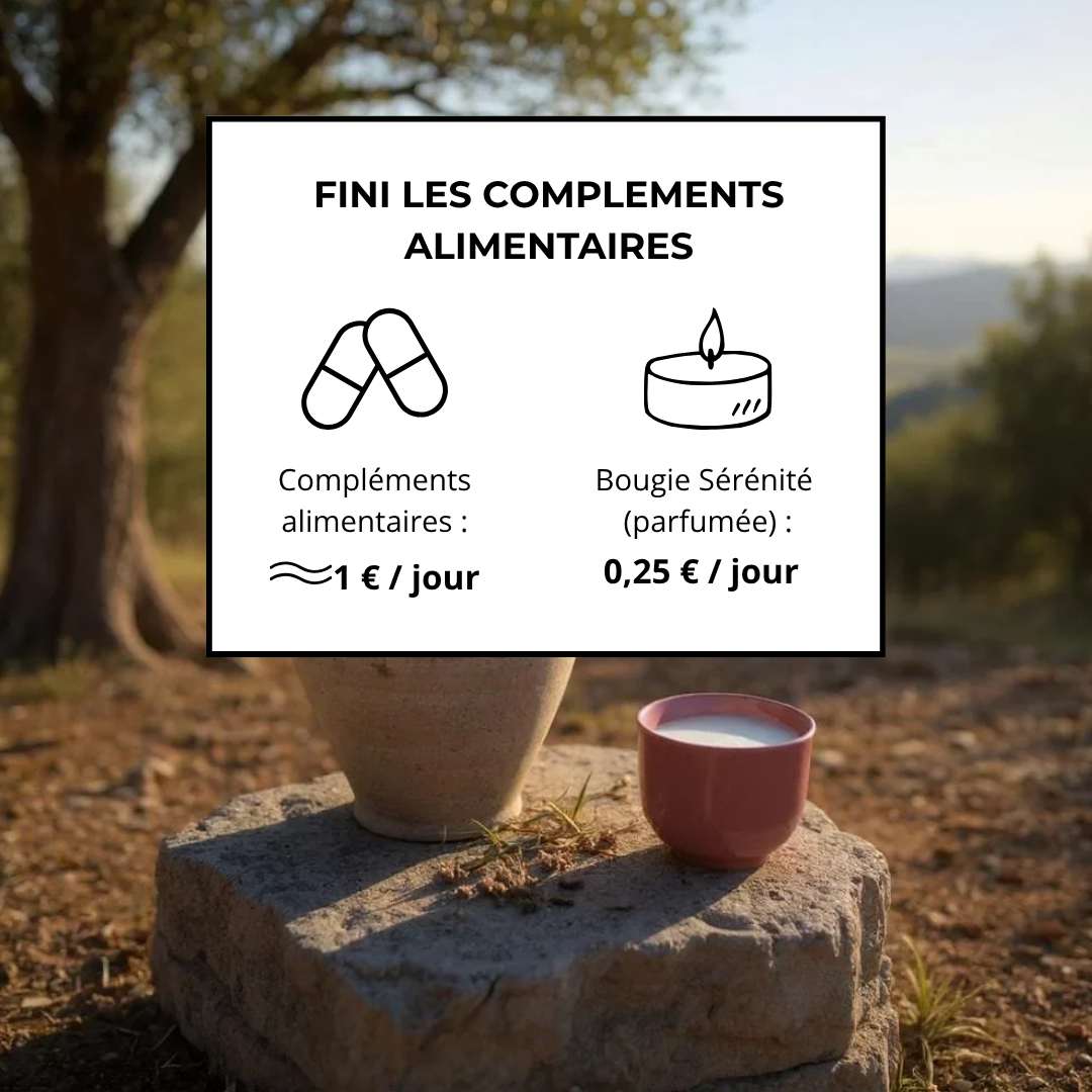 Sérénité - La 1ère bougie Anti-Stress